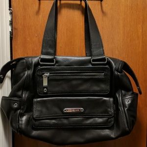Michael Kors Black Leather Satchel